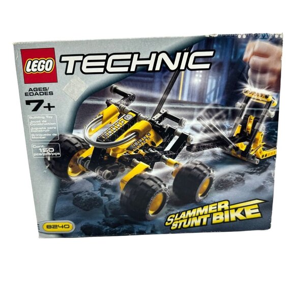 LEGO Technic Slammer Stunt Bike Set 8240  Ages 7+  Complete With Instructions - Picture 1 of 8